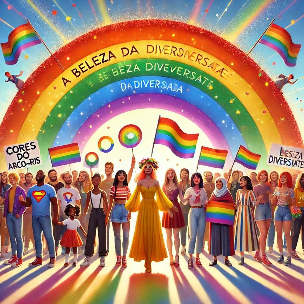 Cores do Arco Íris A Beleza da Diversidade LGBTQQICAAPF2K+